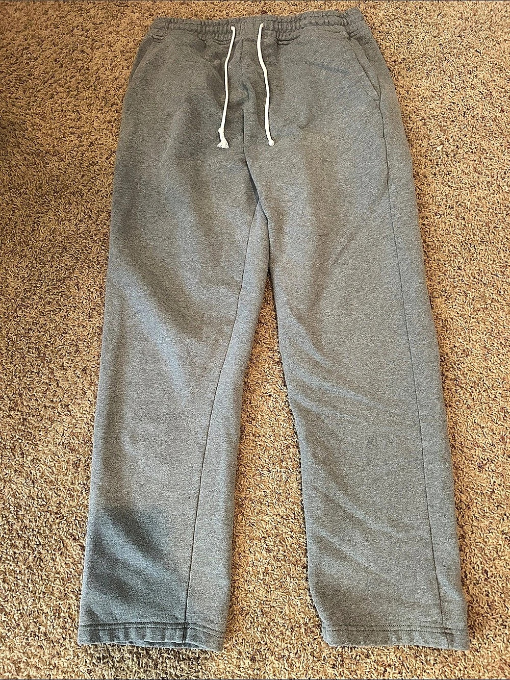 American Eagle Gray Drawstring Sweatpants